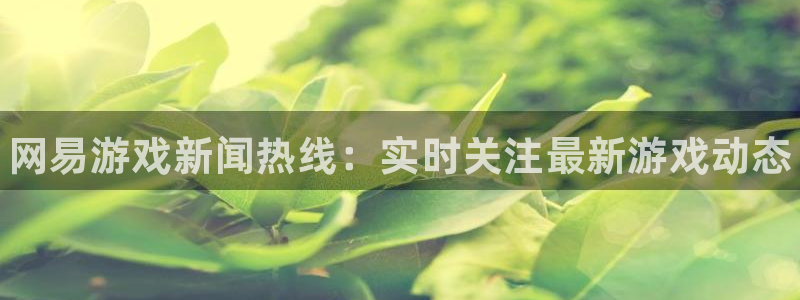 极悦娱乐的意思：网易游戏新闻热线：实时关注最新游戏动态