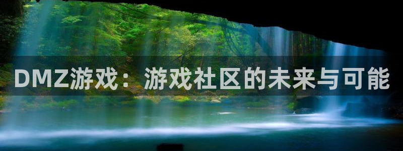 极悦娱乐平台官网登录：DMZ游戏：游戏社区的未来与可能