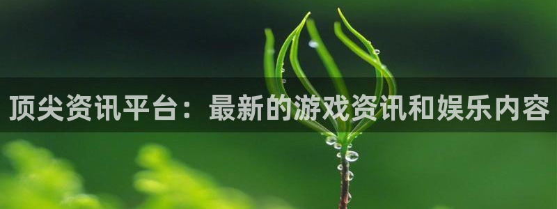 极悦娱乐网站入口怎么打开：顶尖资讯平台：最新的游戏资讯和娱乐