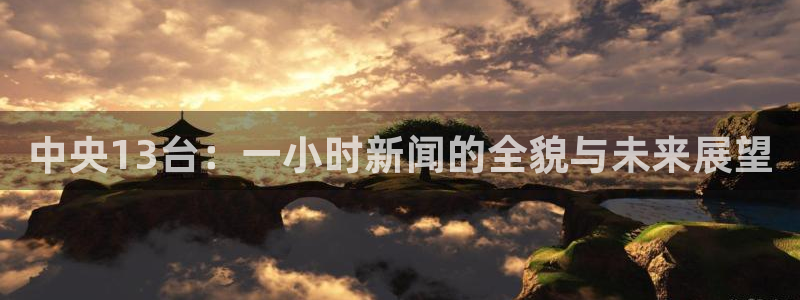 乐球直播高清版：中央13台：一小时新闻的全貌与未来展望